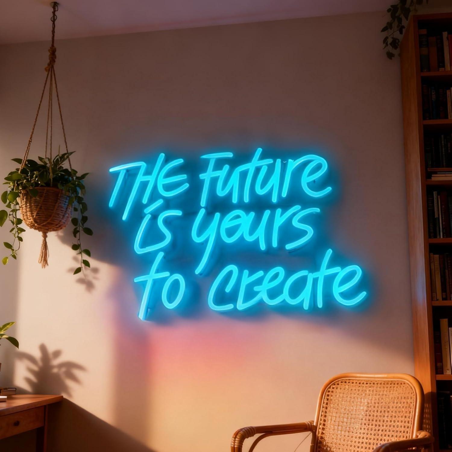 Accessories For Your Gaming Room - Gelecek Sizindir Neon Tabela USB Kısılabilir
