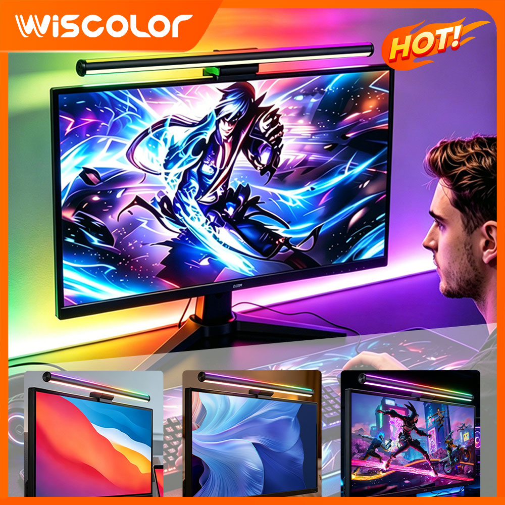 Accessories For Your Gaming Room - Wifi Bilgisayar Işık Çubuğu Monitör Işık