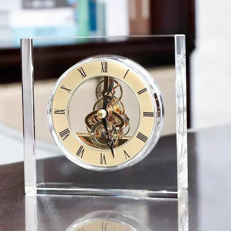 Accessories For Your Gaming Room - İskandinav kristal sessiz masa saati estetik