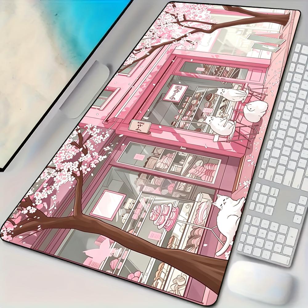Gaming Accessories Shop - Beyaz Kedi ve Tatlı Dükkanı Temalı