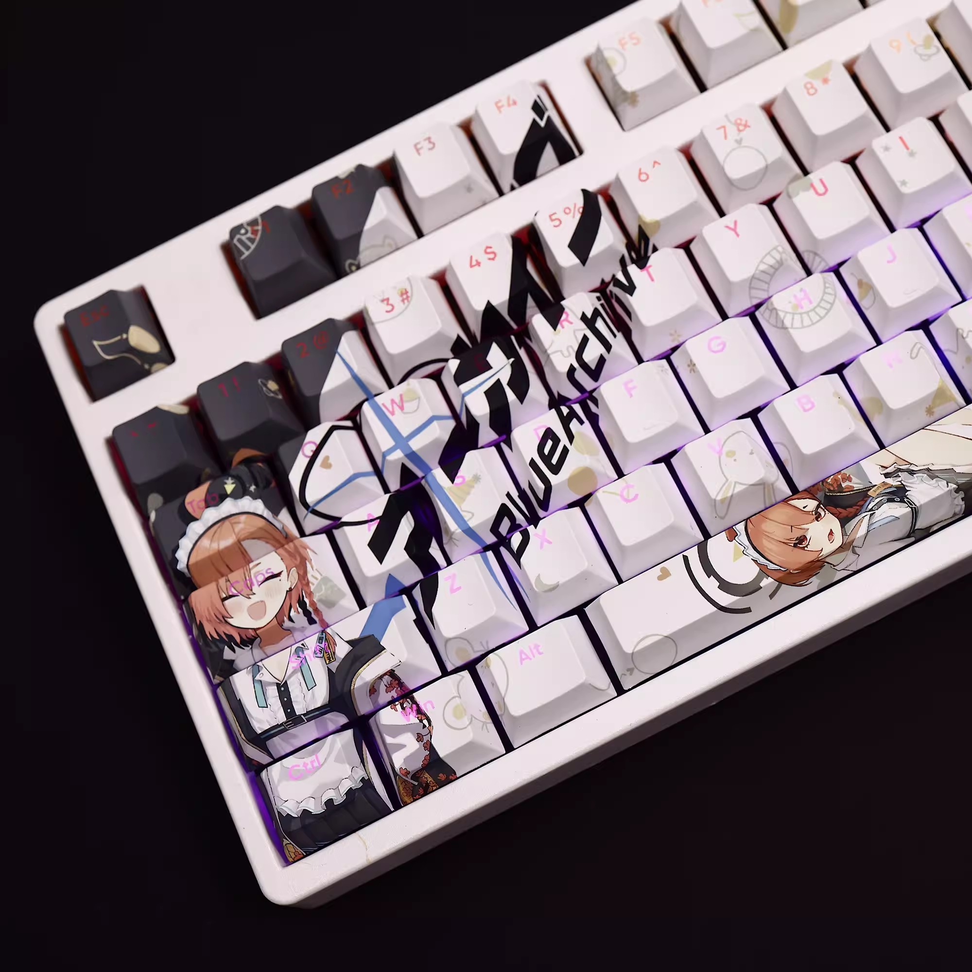108 tuşları/set mavi arşiv Mik - Gaming Accessories Aesthetic incelemesi ve fiyatı