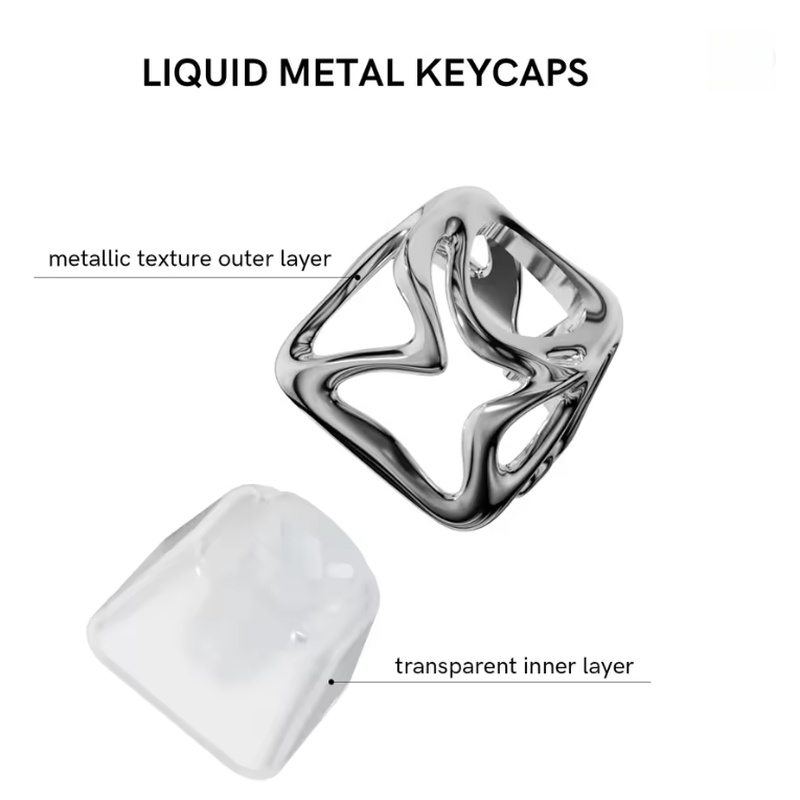 Metal Elektrokaplama Şeffaf Tu - Gaming Accessories Aesthetic incelemesi ve fiyatı