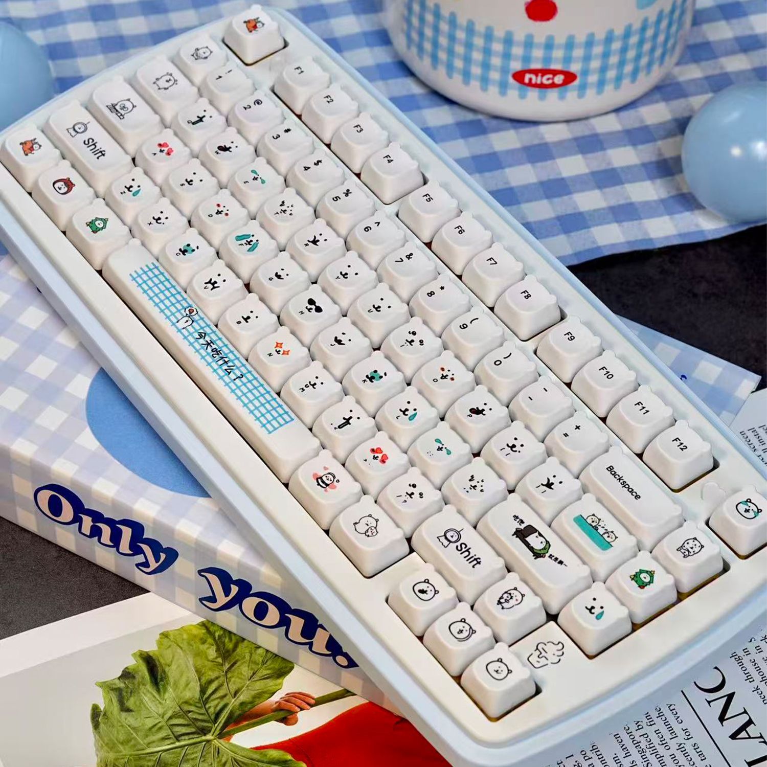 Kawaii Karikatür Şaka Ayısı PB - Gaming Accessories Aesthetic incelemesi ve fiyatı