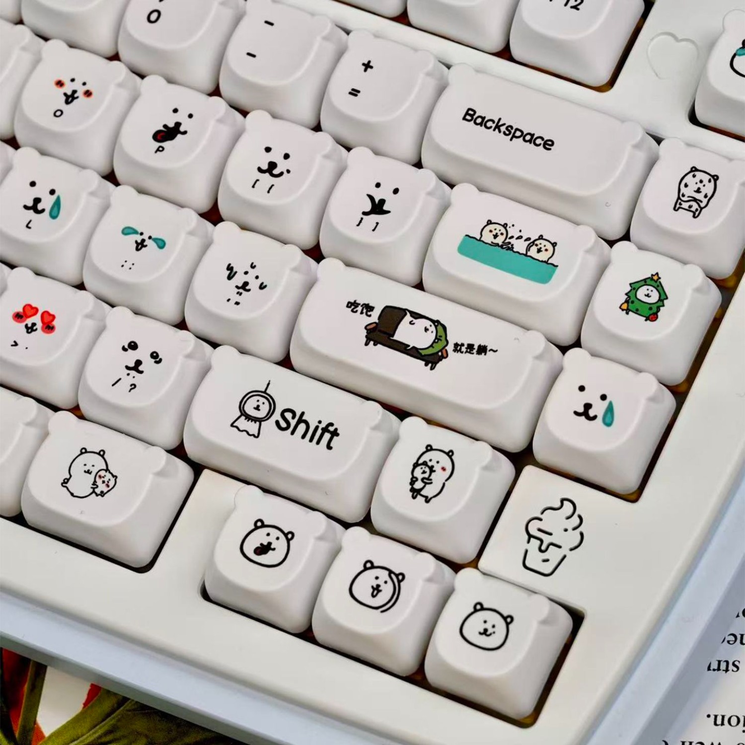 Kawaii Karikatür Şaka Ayısı PB - Gaming Accessories Aesthetic incelemesi ve fiyatı