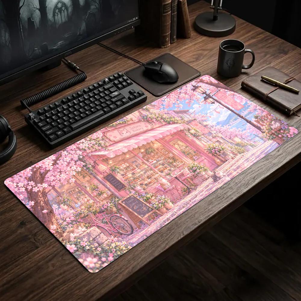 Kiraz Çiçeği Temalı Masa Örtüs - Gaming Accessories Shop incelemesi ve fiyatı